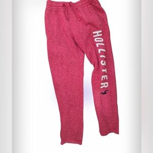 Hollister men’s red Joggers size XS